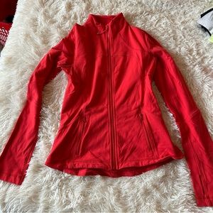 lululemon red Define jacket coat 6 8